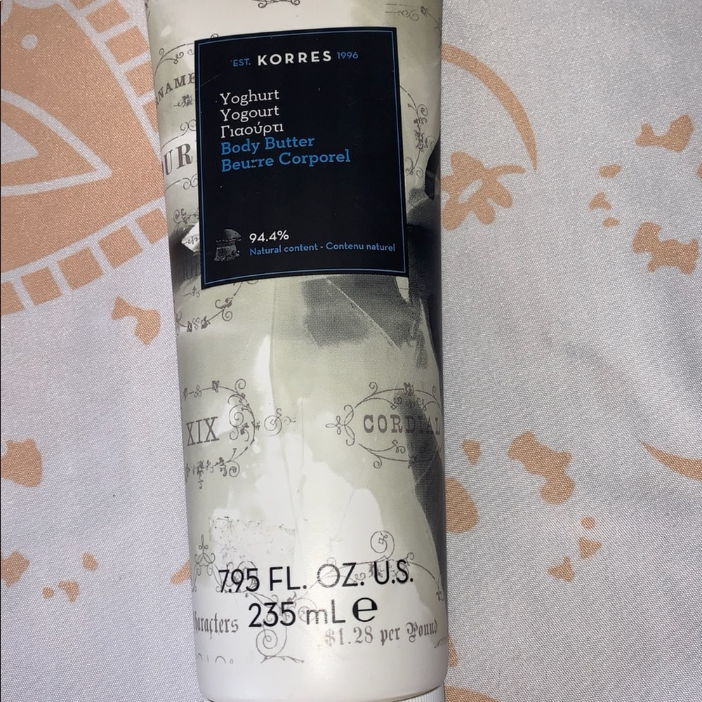 Korres body butter